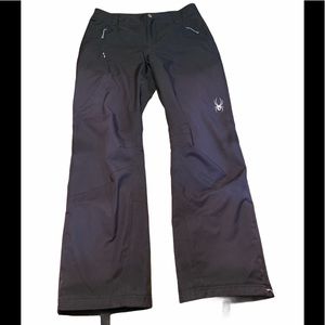 SPYDER Women’s Black Thinsulate Snow Pants Size12